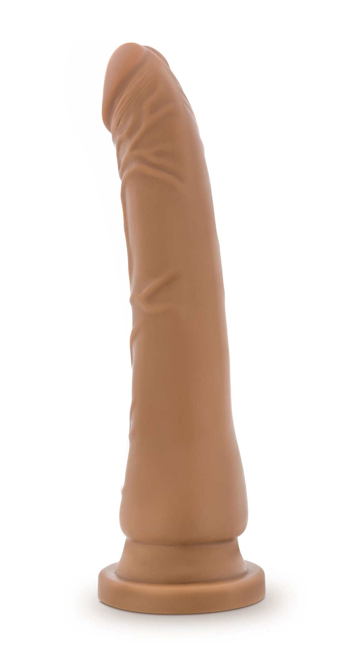 dr skin silicone dr noah 8 inch dong with suction cup mocha