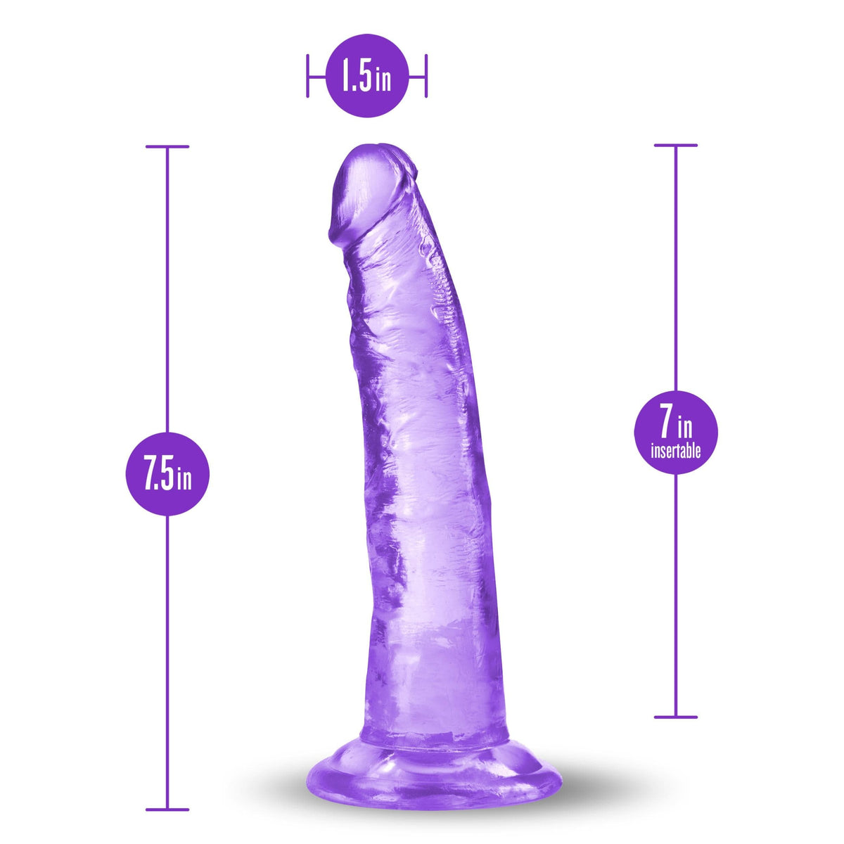 b yours plus lust n thrust purple