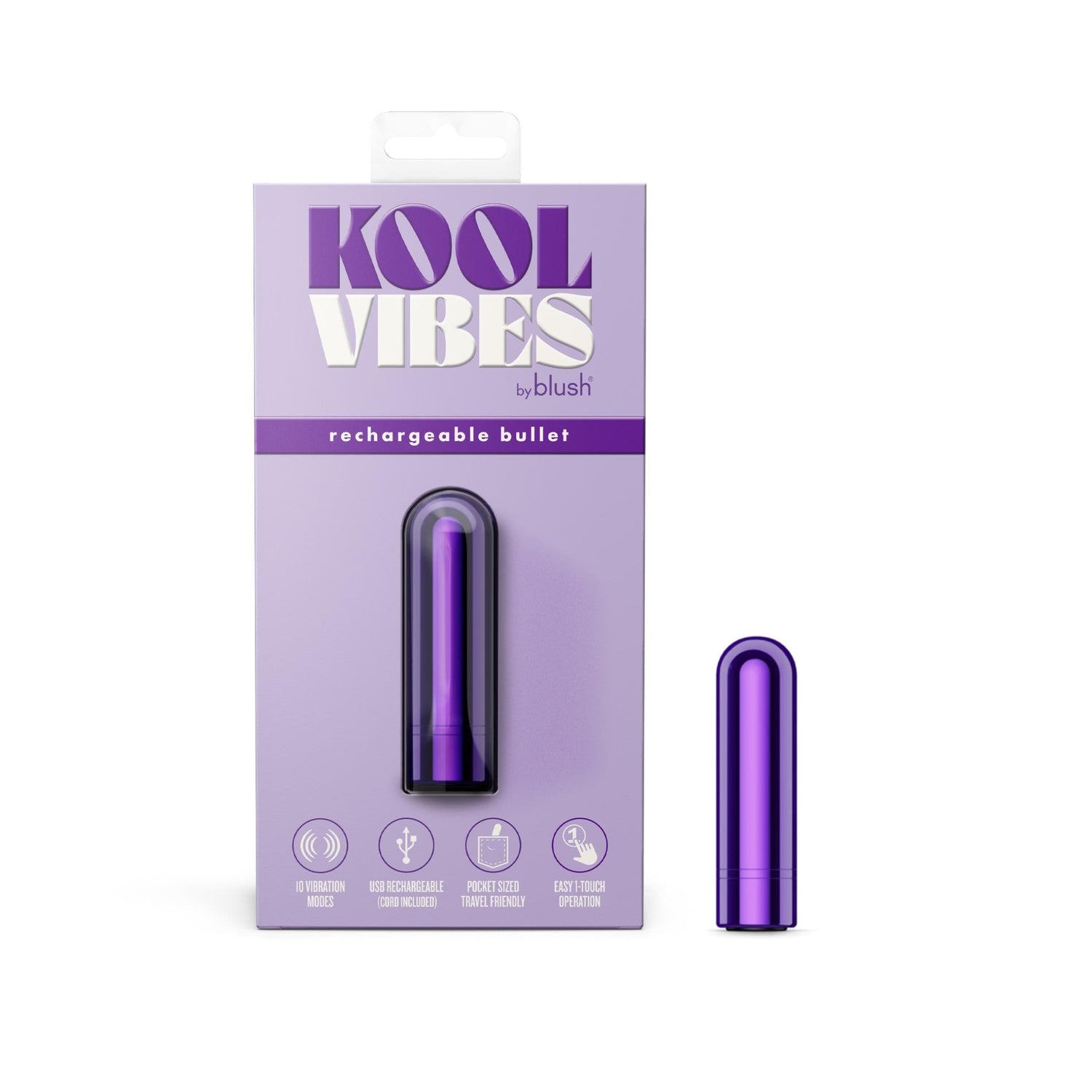 Kool Vibes - Rechargeable Mini Bullet - Grape Default Title