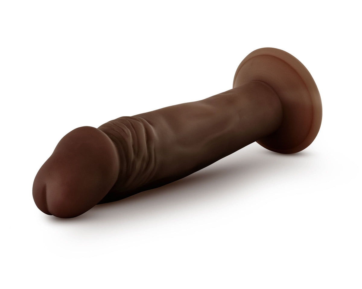 dr skin plus 6 inch posable dildo chocolate