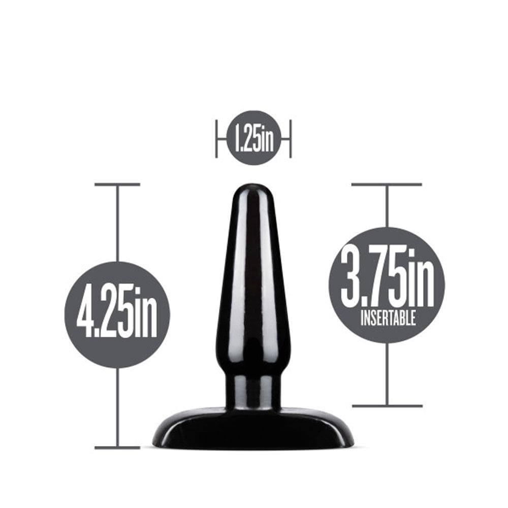 Anal Adventures - Basic Anal Plug - Small - Black Default Title