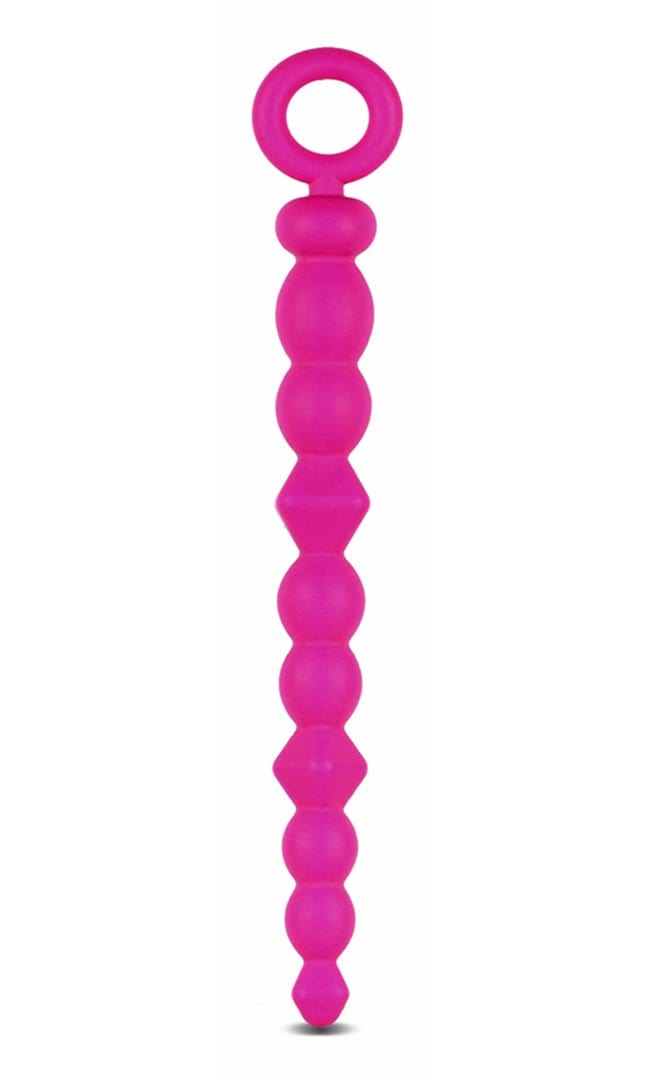 Blush Novelties   luxe silicone beads pink