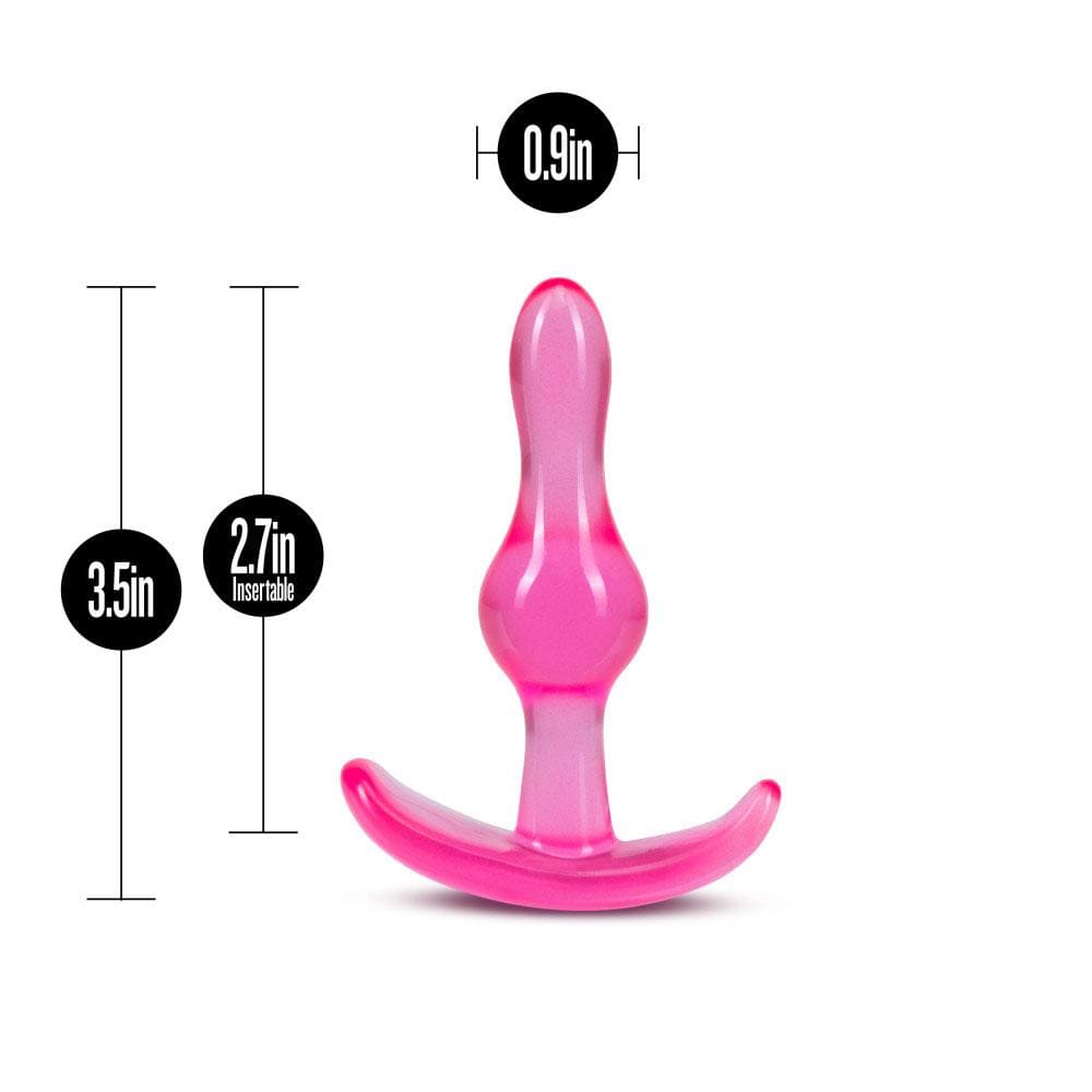 B Yours - Curvy Anal Plug - Pink Default Title