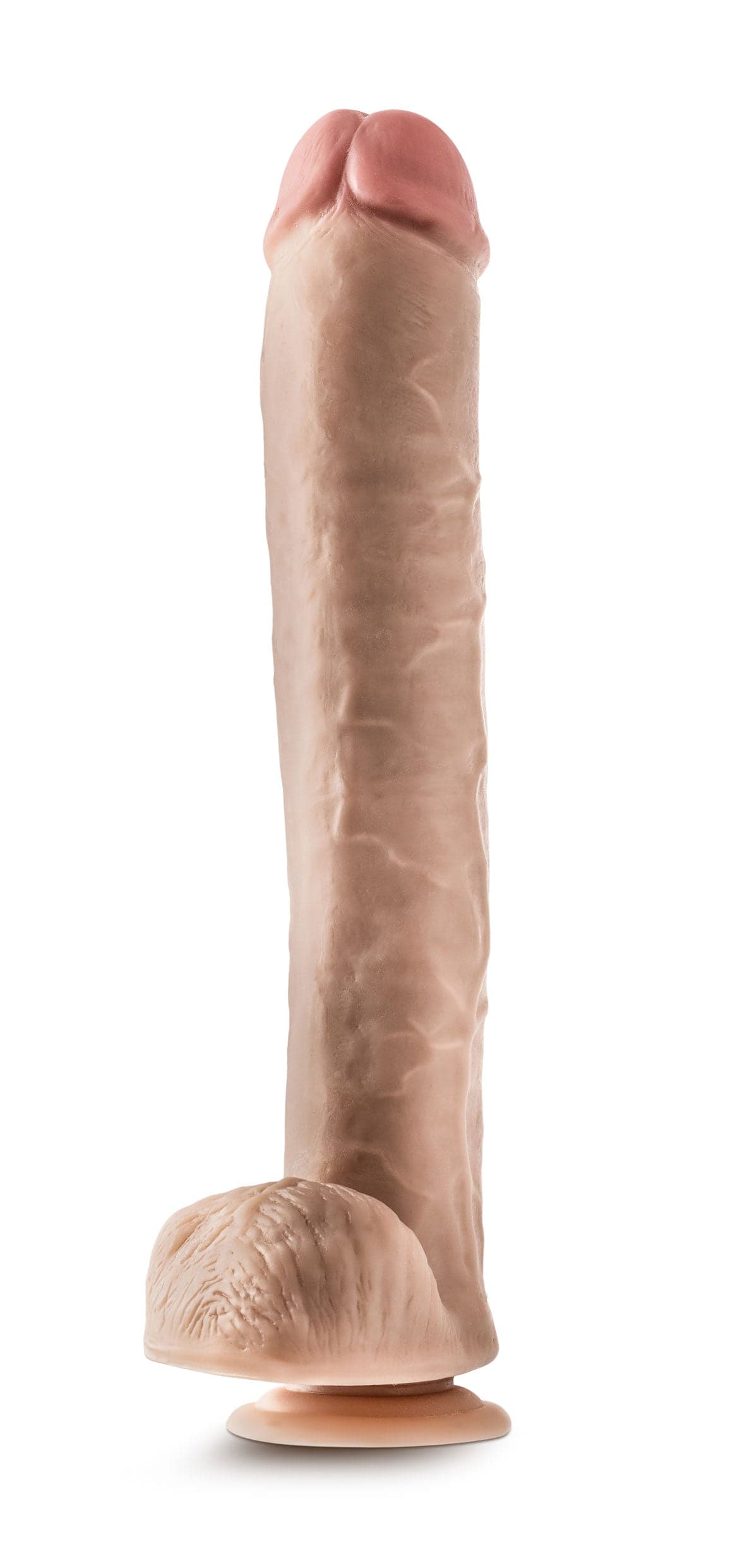dr skin dr michael 14 inch dildo with balls beige