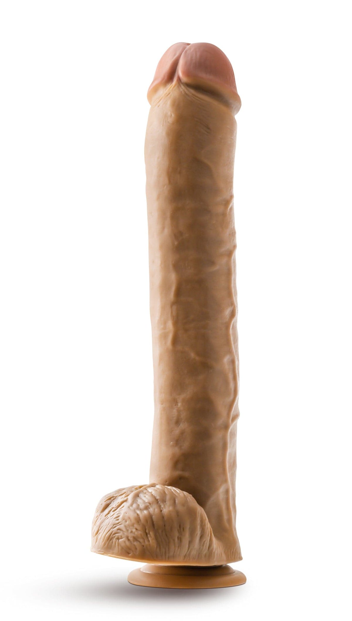 dr skin dr michael 14 inch dildo with balls tan