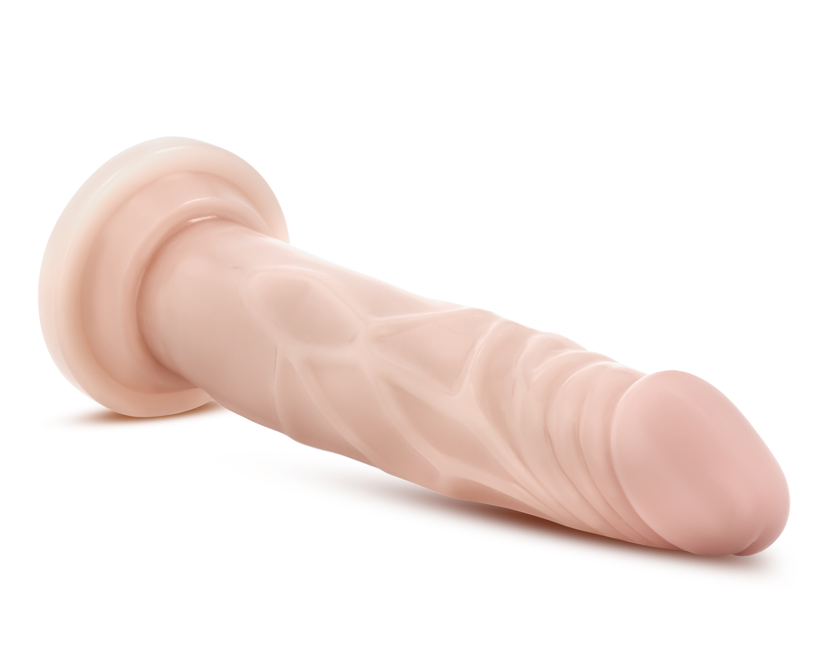 dr skin silicone dr carter 7 inch dong with suction cup vanilla