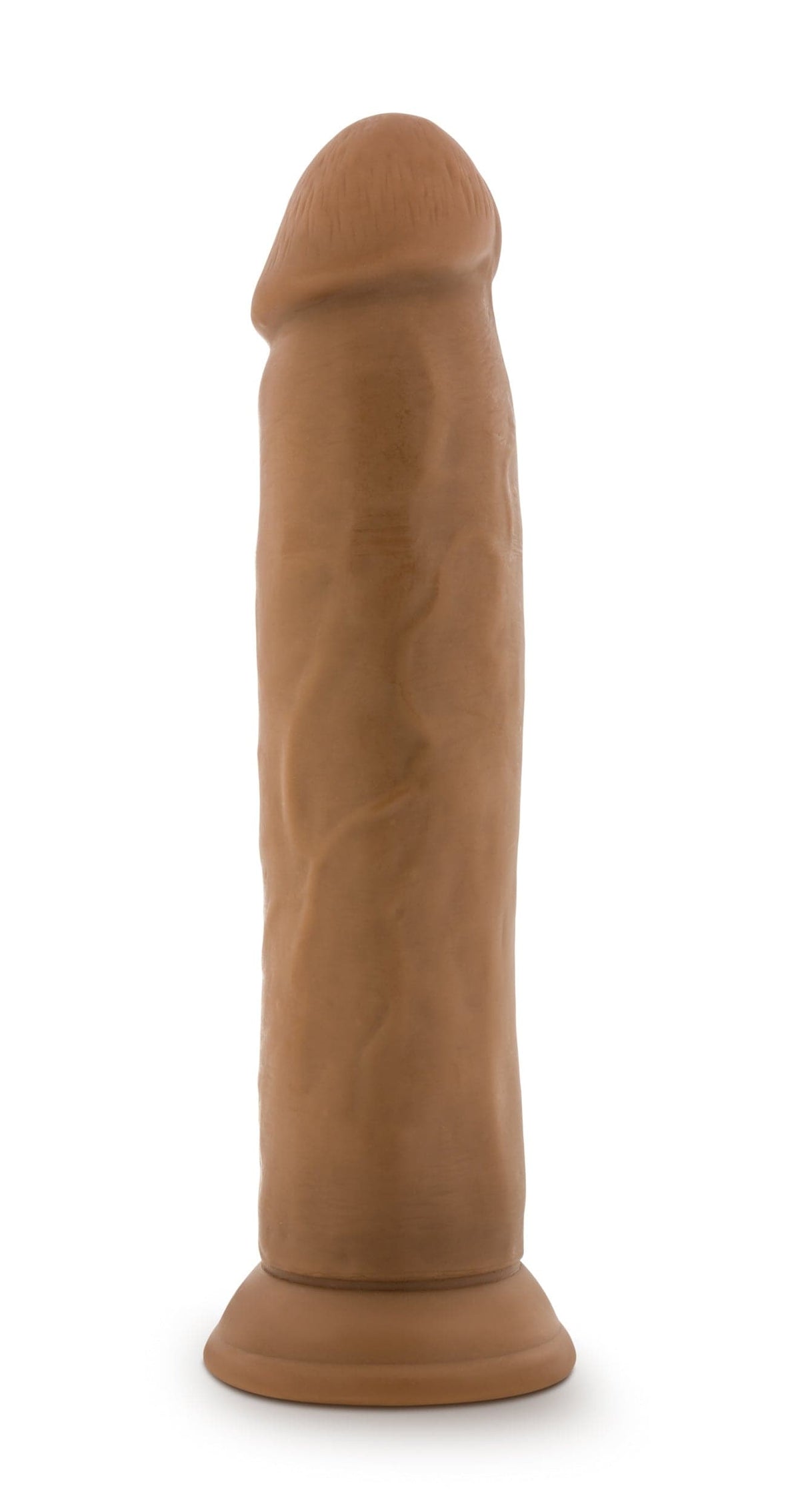 dr skin silicone dr henry 9 inch dildo with suction cup mocha