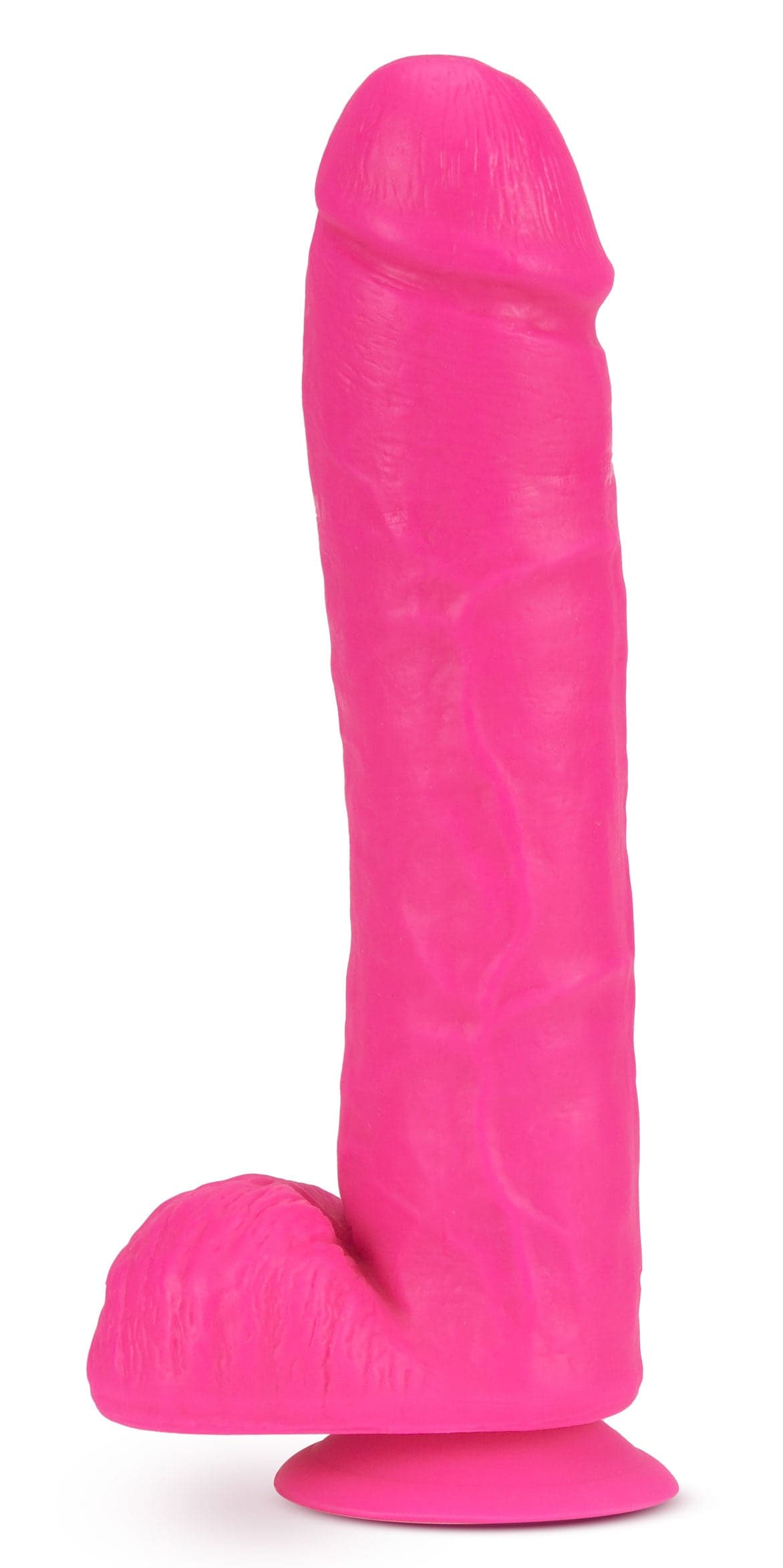neo 11 inch dual density dildo neon pink
