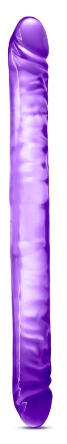 B Yours 18" Double Dildo - Purple Default Title