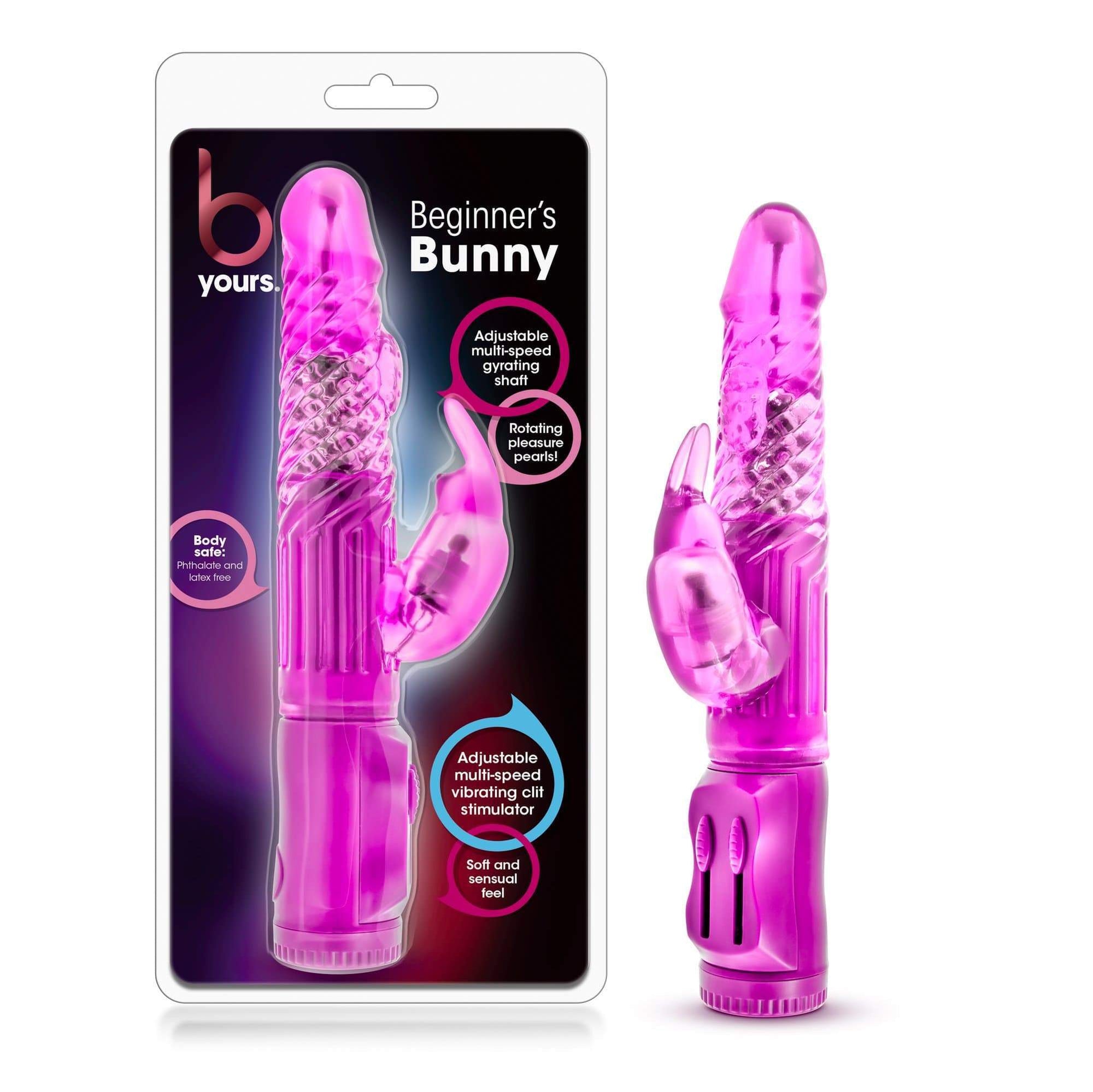 Blush Novelties   b yours beginners bunny pink