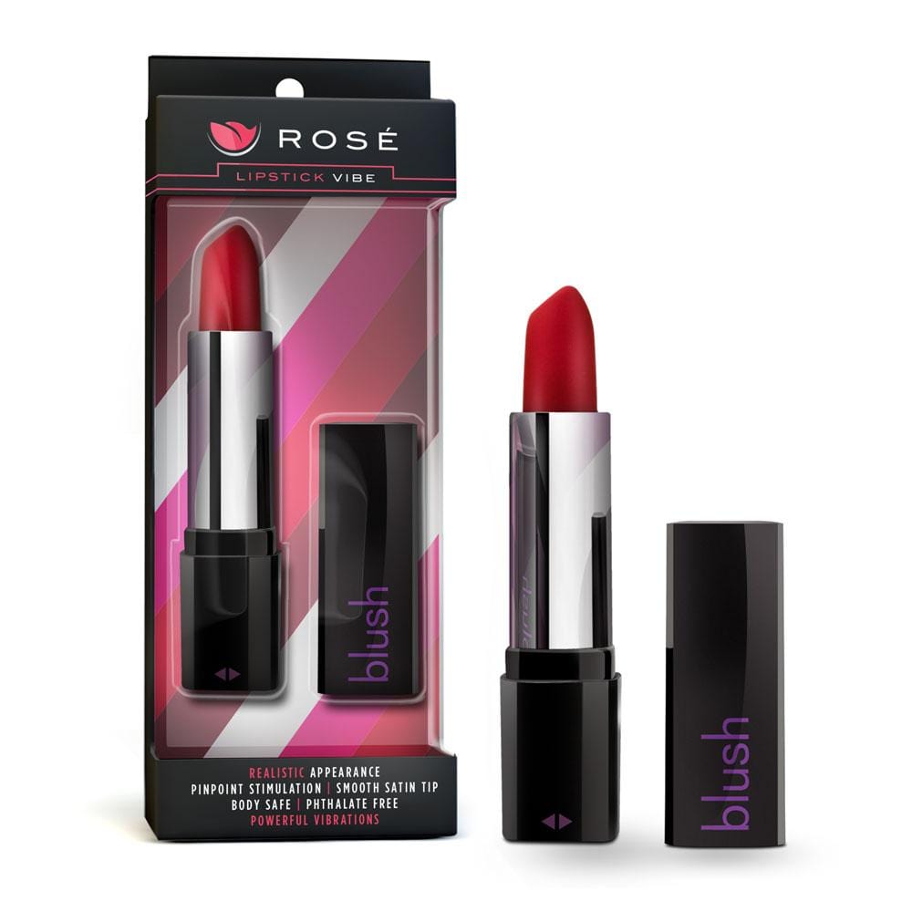 Blush Novelties   rose lipstick vibe russian red