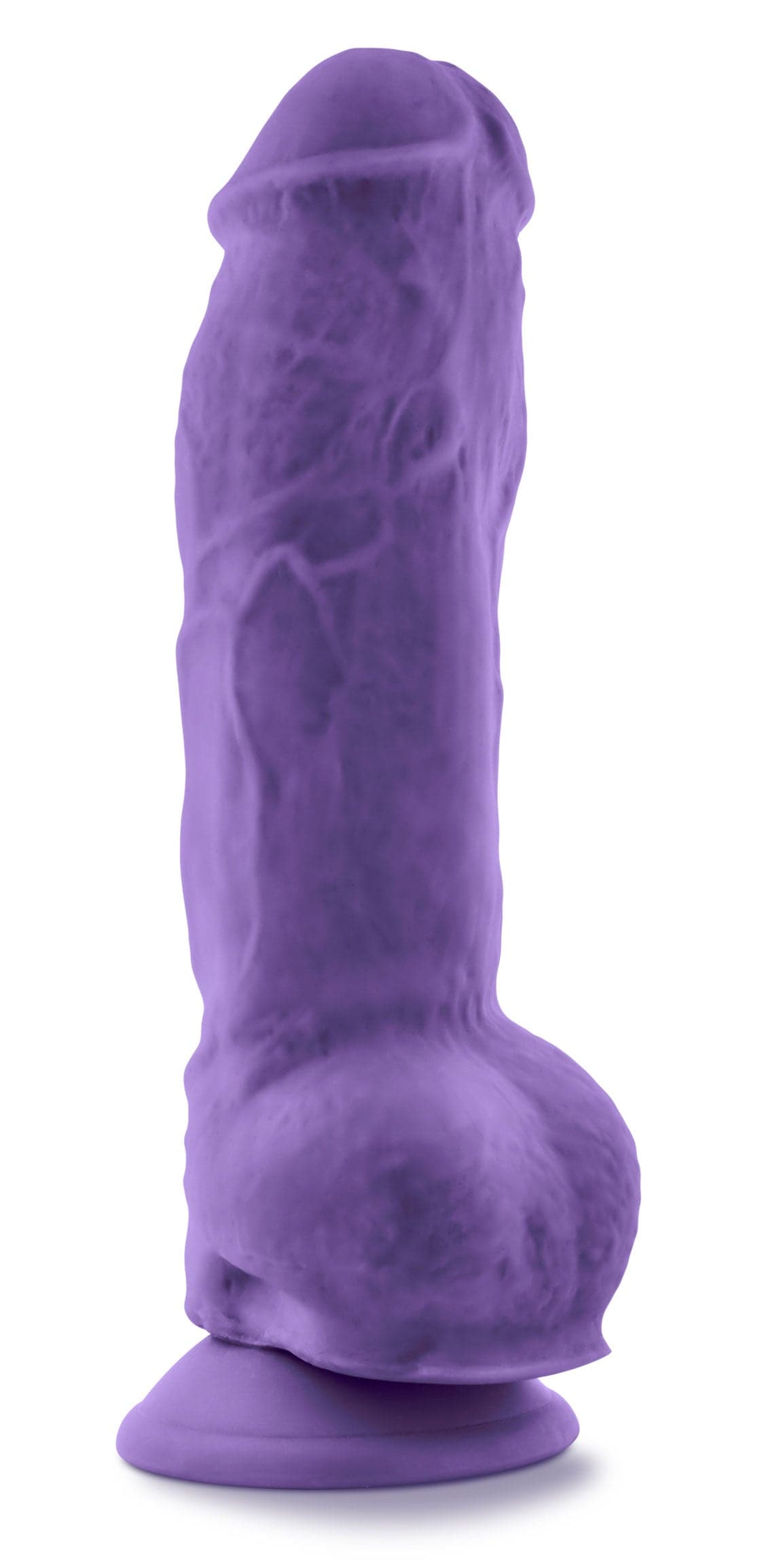 au naturel bold big boy 10 inch dildo purple