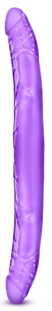 Blush Novelties   b yours 16 double dildo purple