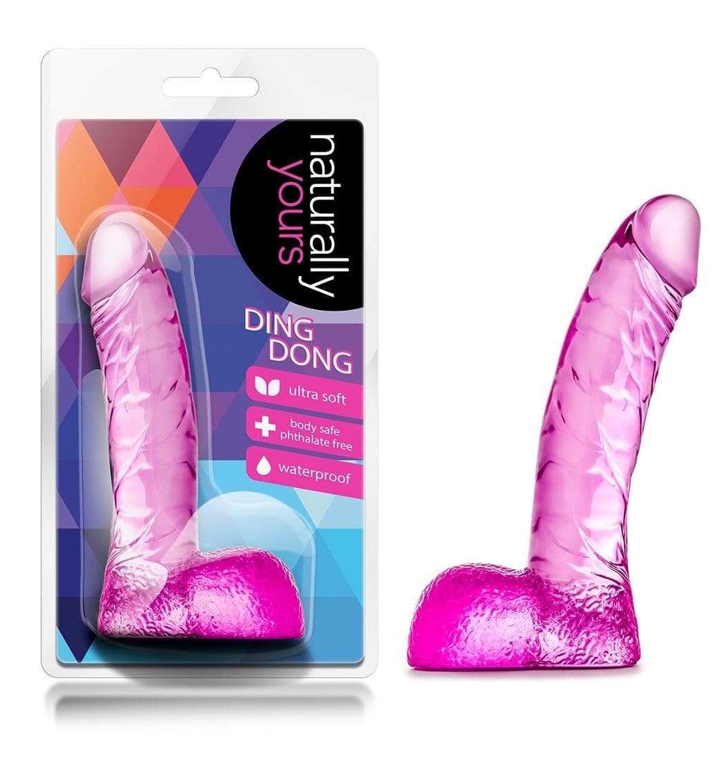 Blush Novelties   naturally yours ding dong pink