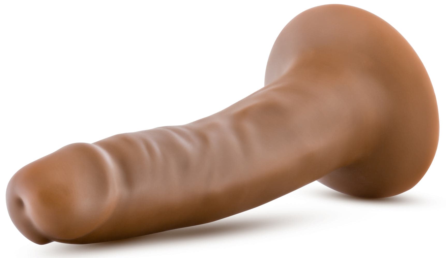dr skin silicone dr lucas 5 inch dong with suction cup mocha