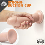 Dr. Skin Glide - 8 Inch Self Lubricating Dildo - Vanilla