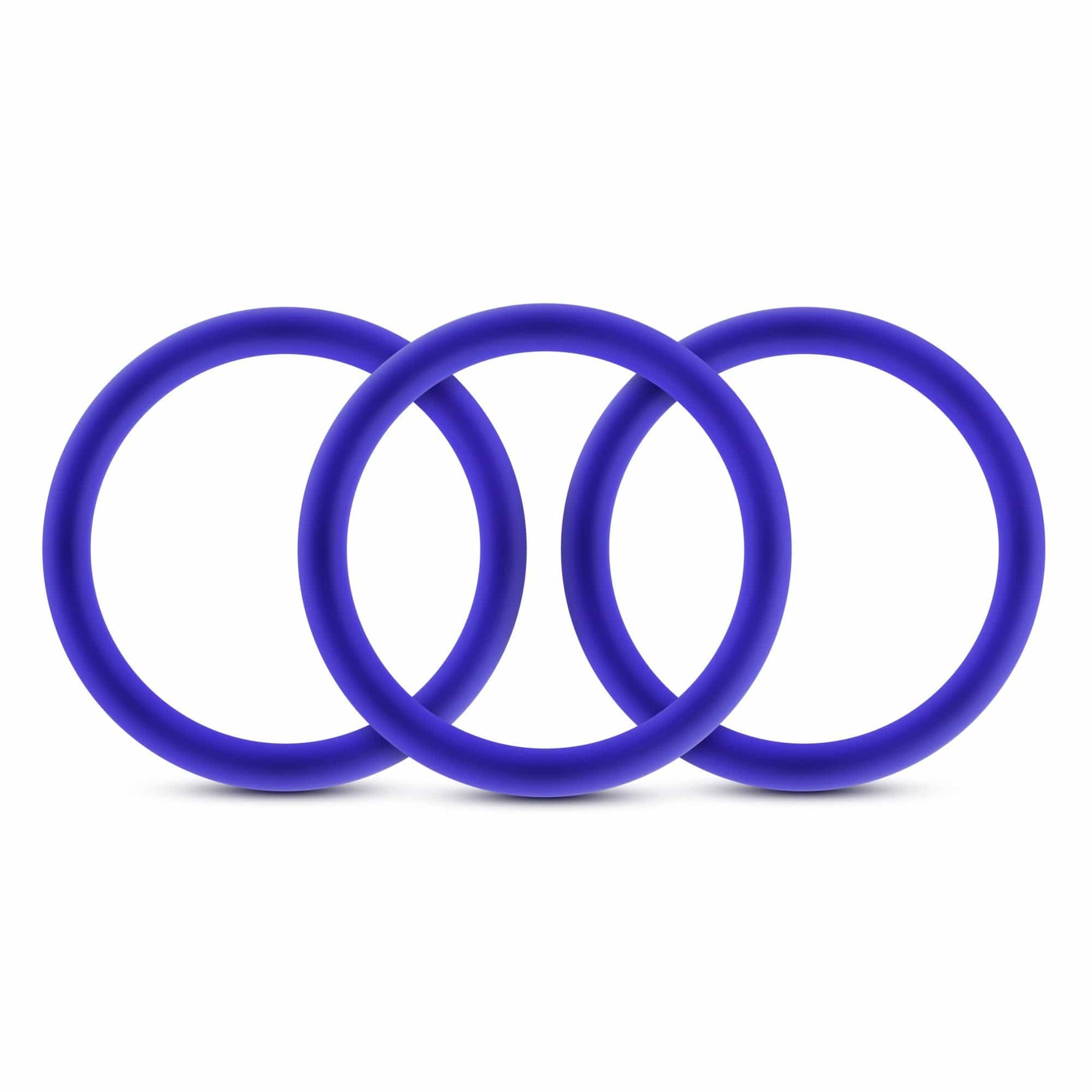 Performance - Vs3 Pure Premium Silicone Cockrings - Large - Indigo Default Title