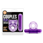 Play With Me - Couples Play - Vibrating Cock Ring - Purple Default Title