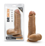 Dr. Skin - Dr. Paul - 7.25 Inch Dildo With Balls - Tan Default Title