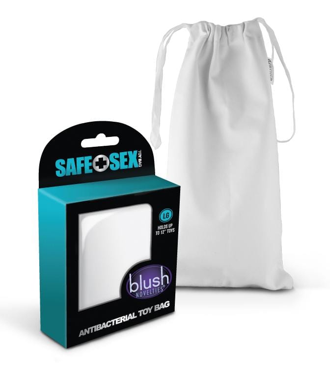 Blush Novelties   safe sex antibacterial toy bag large each