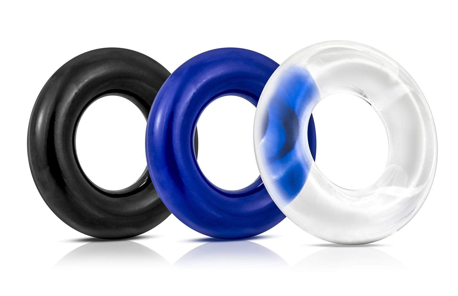 Donut Rings - Assorted Colors - 50 Pieces Display Default Title