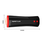 Pretty Love Ozzy - Vagina - Black- Red