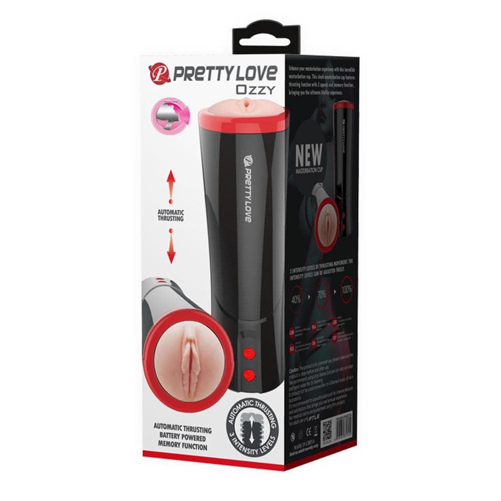 Pretty Love Ozzy - Vagina - Black- Red