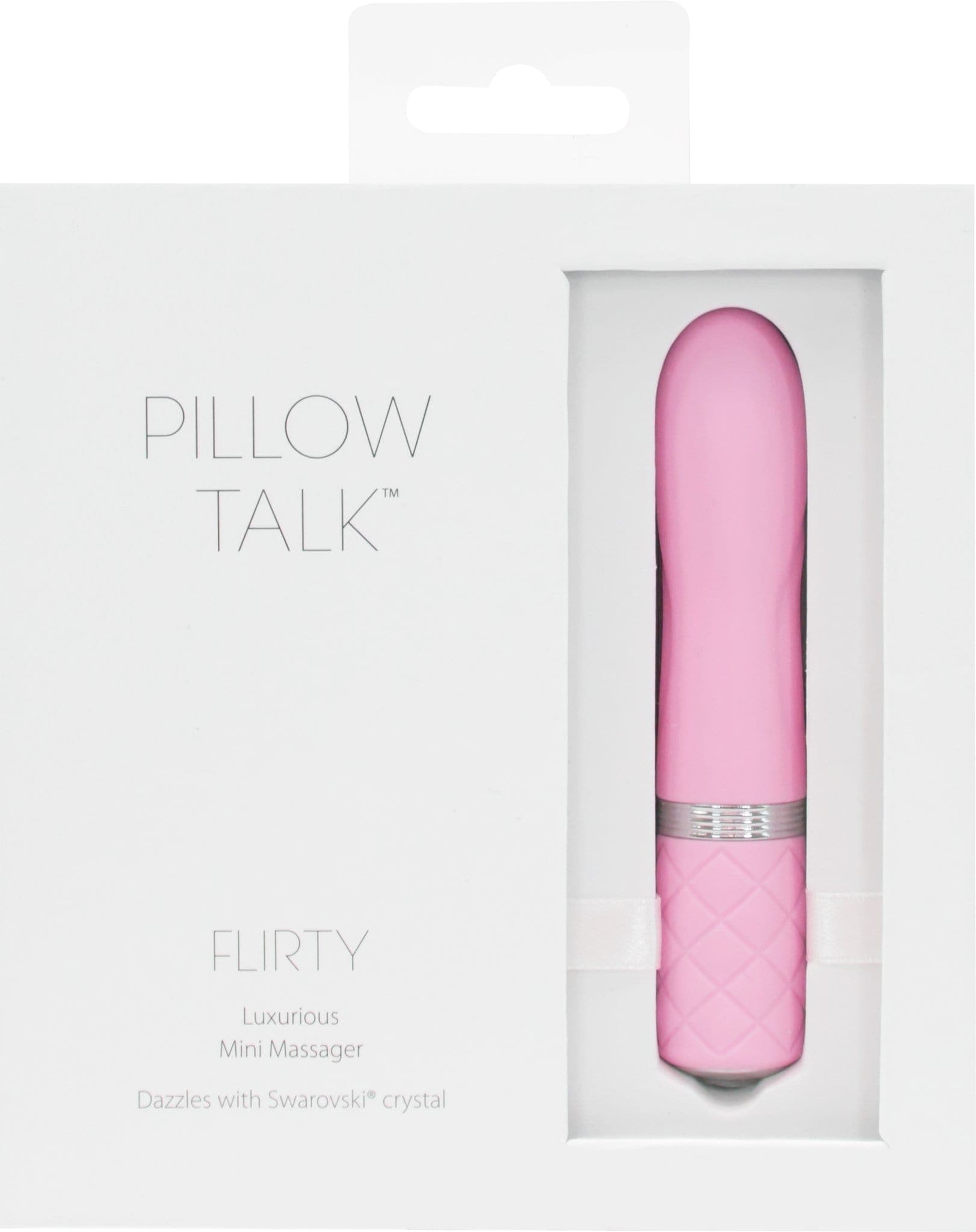 pillow talk flirty vibe with swarovski crystal pink