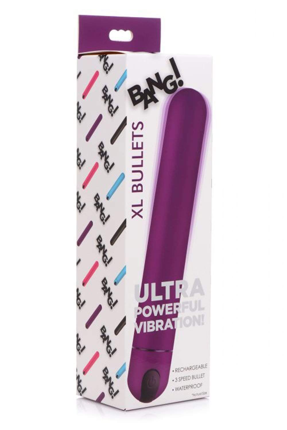 bang xl bullet vibrator purple