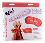 Naughty Ties Promo - Bang! Naughty Holiday Gift Kit - Wrist Ties XL Bullet and Blindfold Default Title