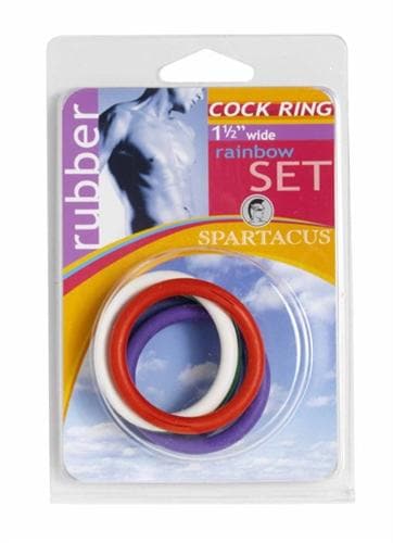 rubber c ring set 1 5 rainbow