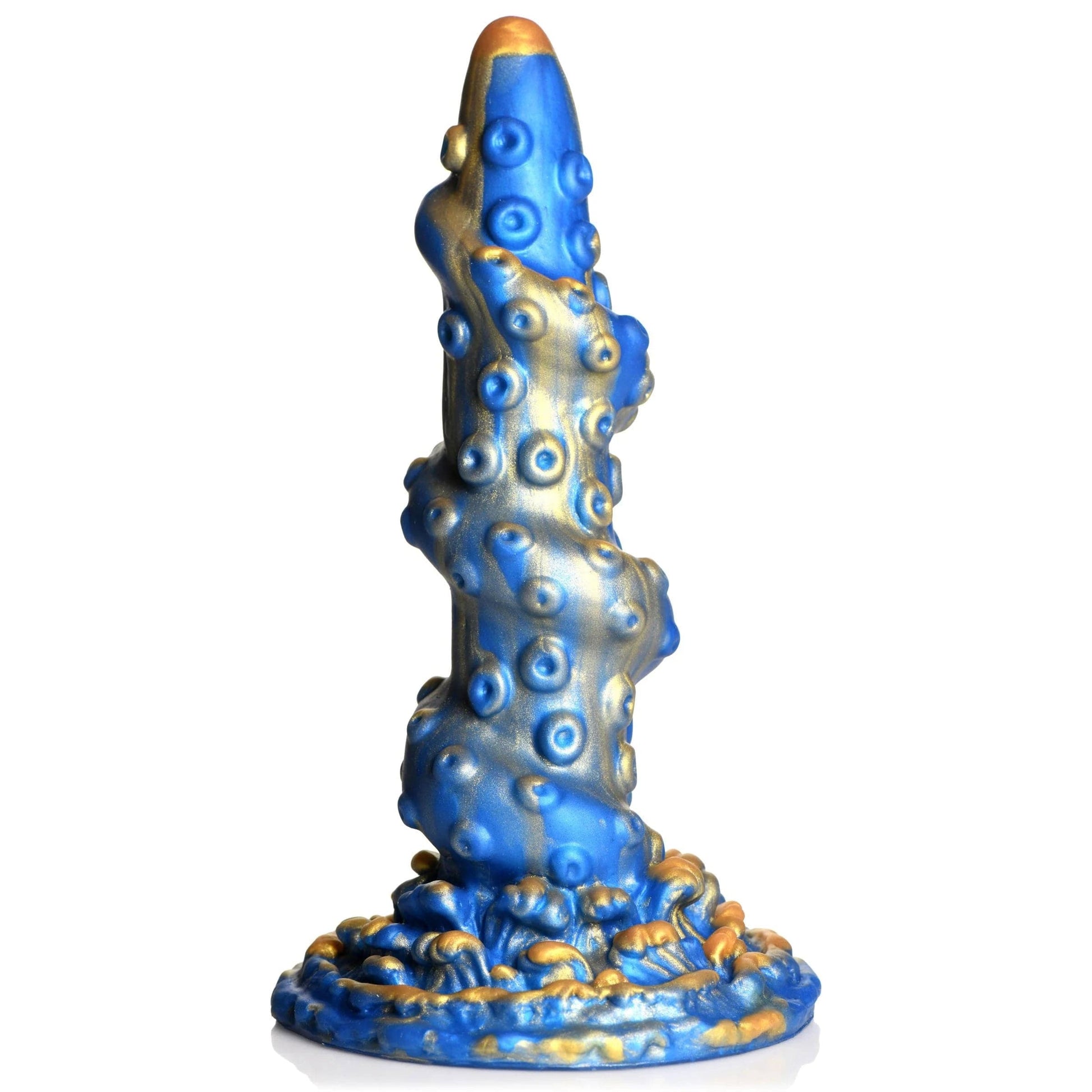 lord kraken tentacled silicone dildo blue
