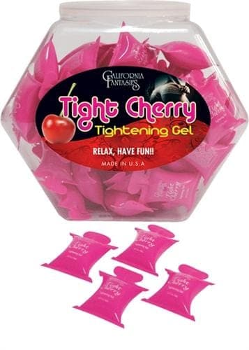 tight cherry tightening gel 72 piece fishbowl 10ml pillows
