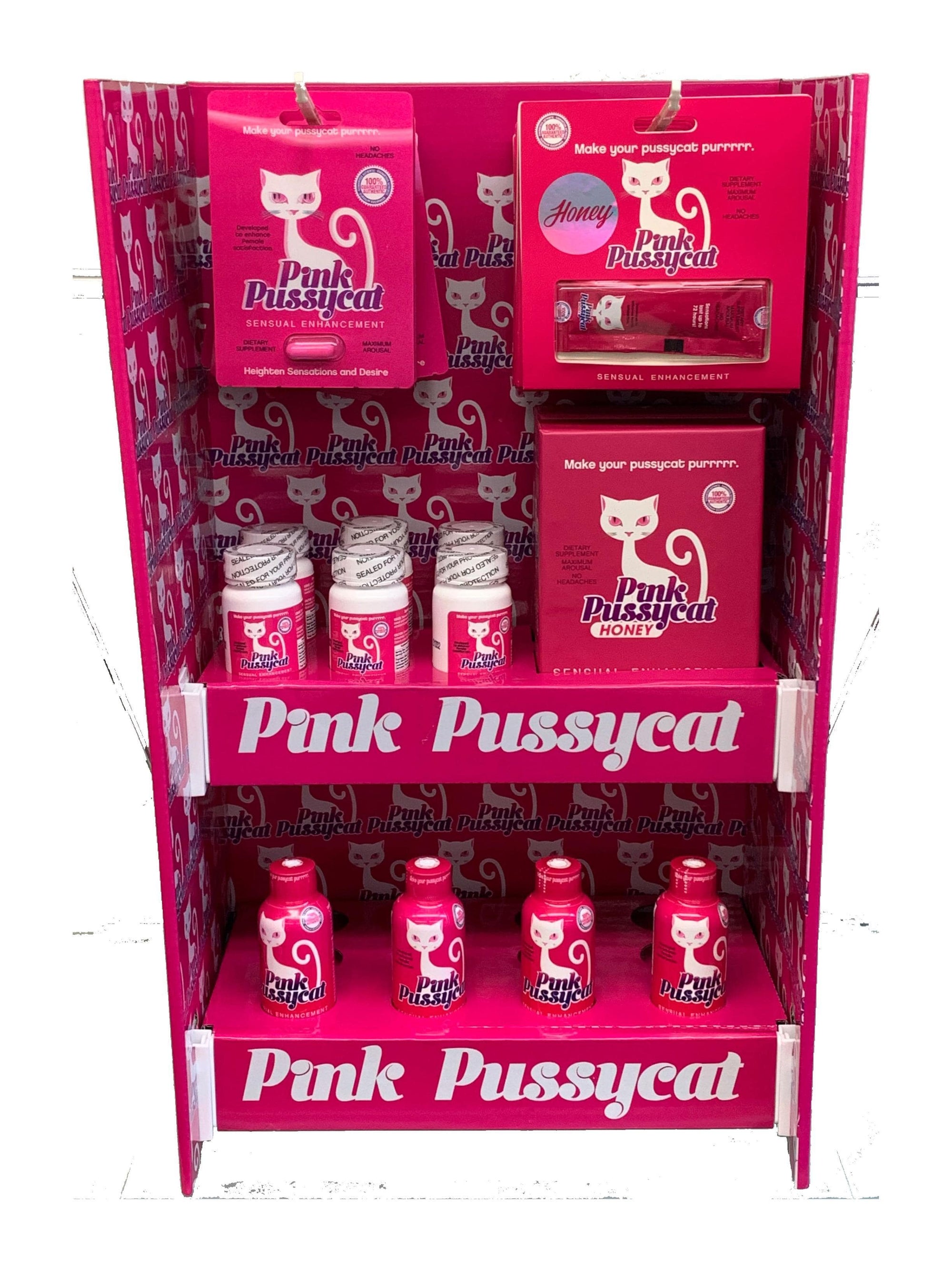 pink pussycat display