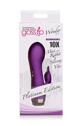 gossip 10x mini rabbit vibrator violet