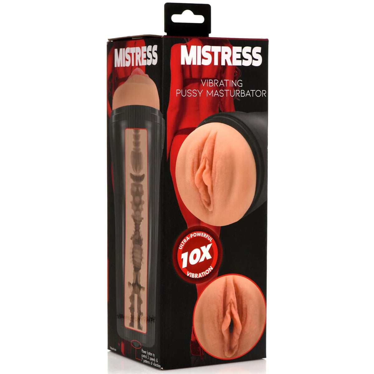 Mistress Vibrating Pussy Masturbator - Medium