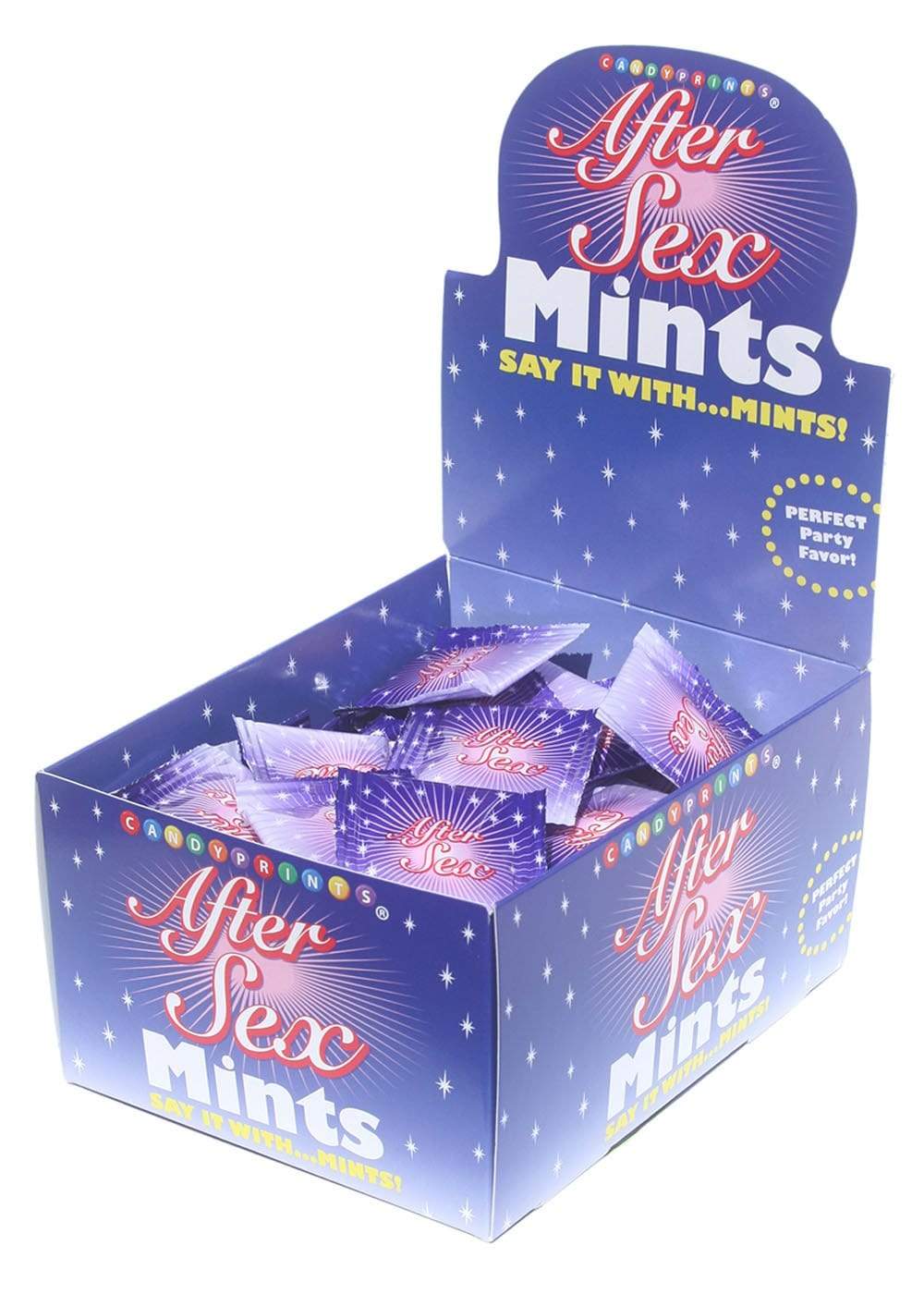amazing after sex mints candy display 3 1g 100 bags