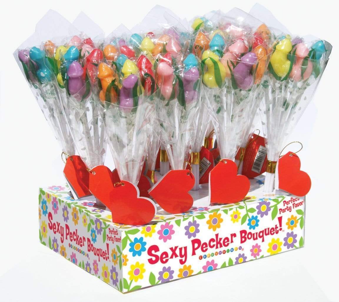 candy penis bouquet 12 piece display