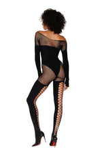 Bodystocking - One Size - Black