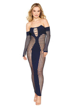 Bodystocking Gown - One Size - Denim Default Title