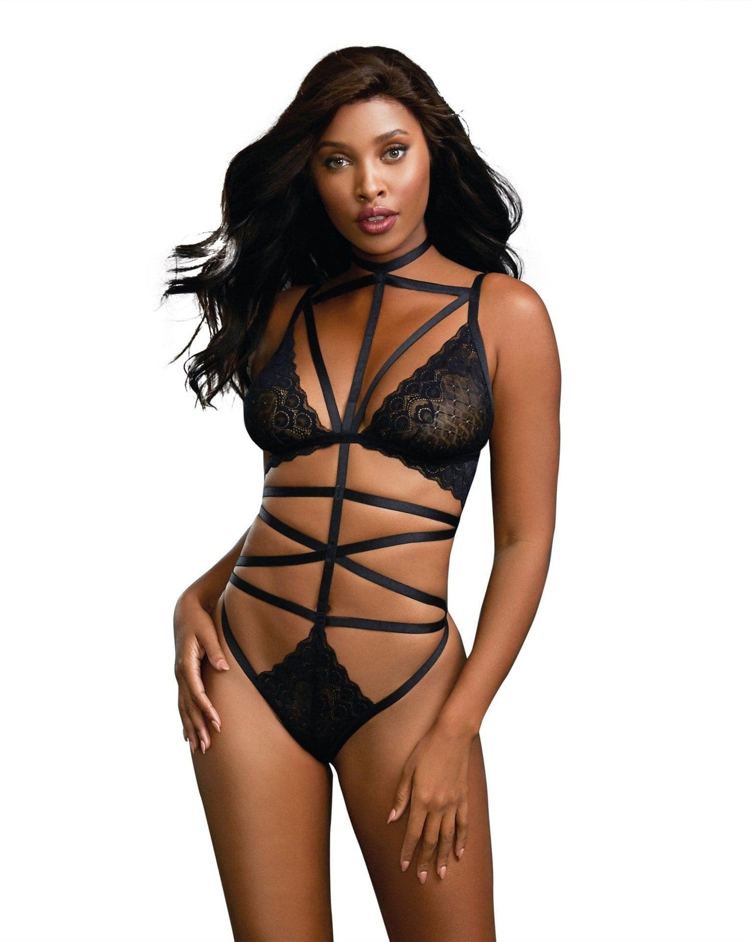 Strappy Teddy - One Size - Black Default Title