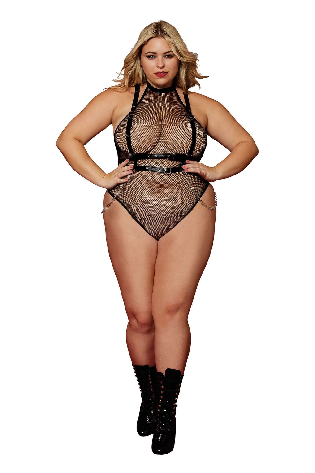 Teddy and Harness - Queen Size - Black Default Title