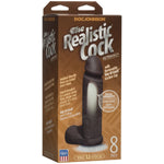 The Realistic Cock Ultraskyn 8 Inch - Black Default Title