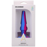 A-Play Groovy Silicone Anal Plug 5 Inch - Berry Default Title