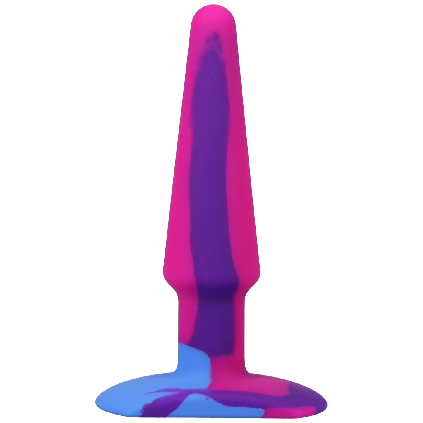 a play groovy silicone anal plug 5 inch berry