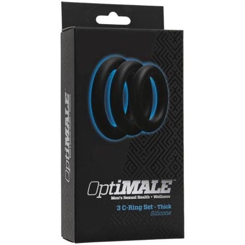 Optimale 3 C Ring Set - Thick - Black Default Title