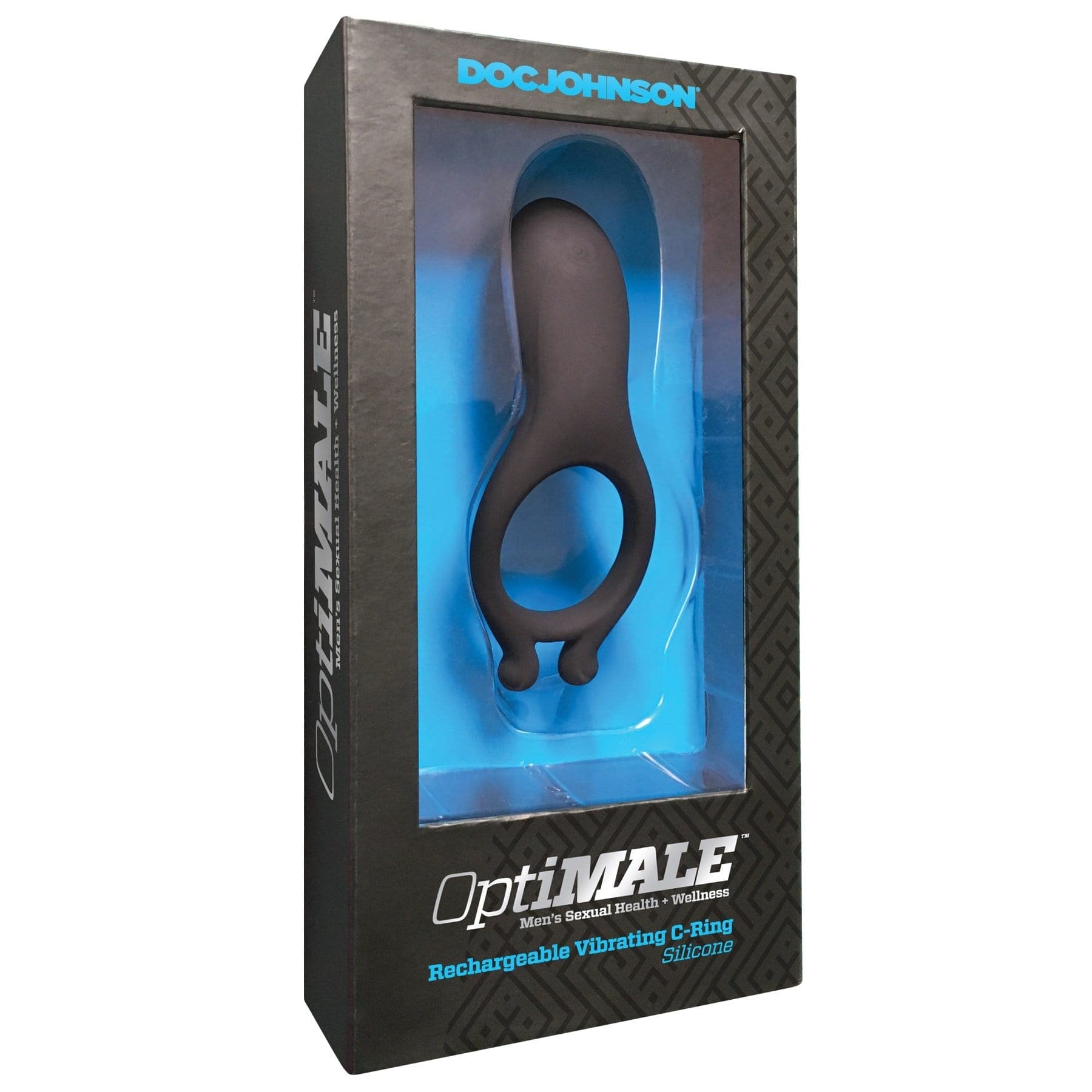 optimale rechargeable vibrating c ring black