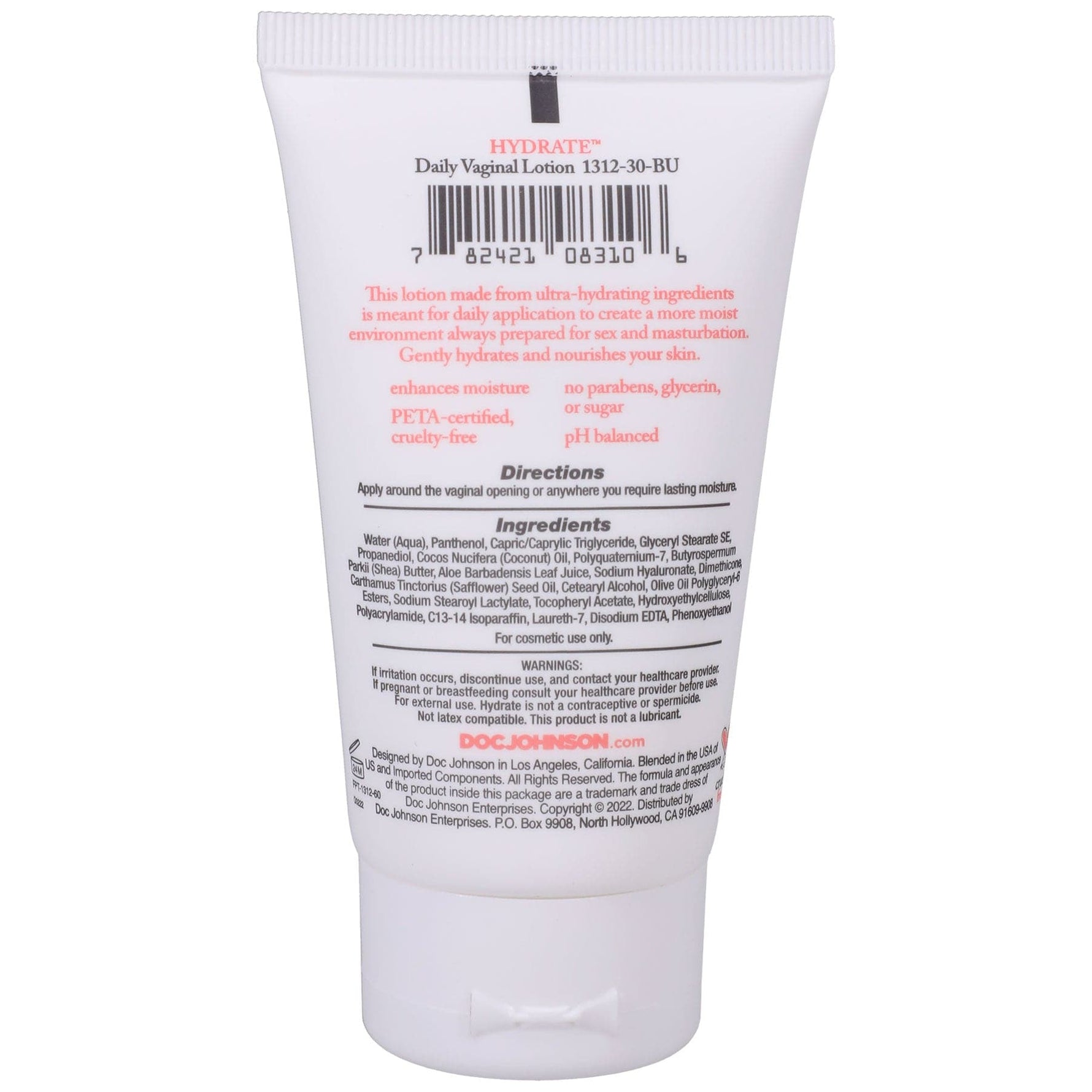 Intimate Enhancements - Hydrate - Daily Vaginal Lotion - 2 Oz.