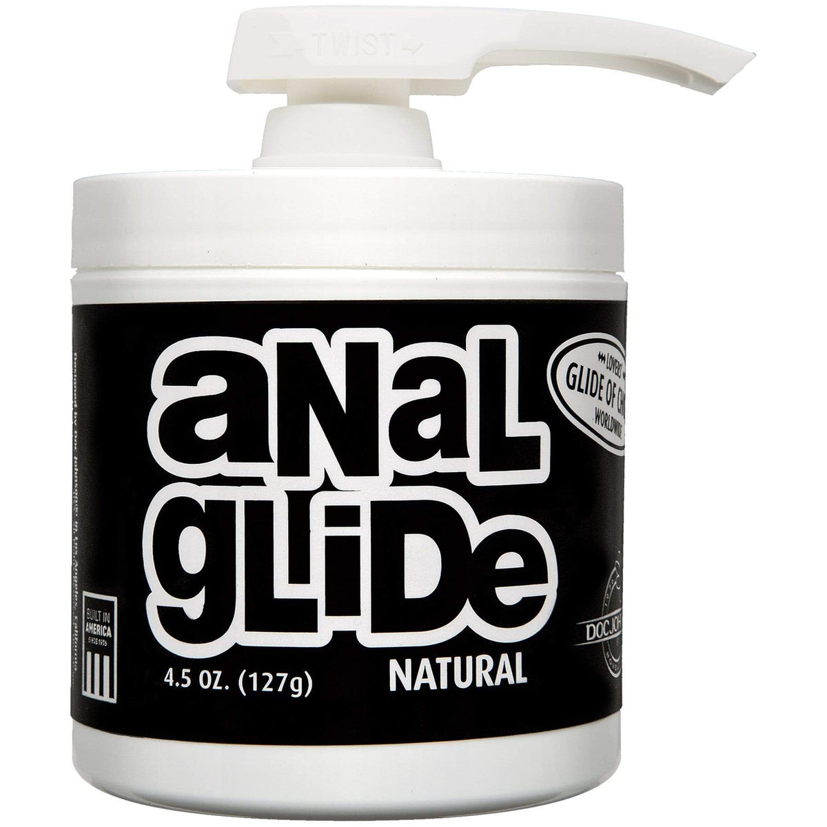 anal lube natural 4 5 oz bulk
