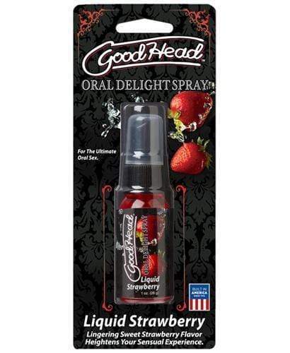 good head oral delight spray 1 oz liquid strawberry